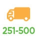 251 - 500 Vehicles