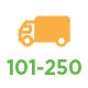 101 - 250 Vehicles